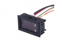Digitale voltmeter + amperemeter met display 100V / 10A